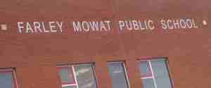 Farley Mowat Public School Sign
